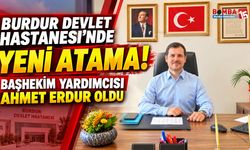 Burdur Devlet Hastanesi’nde Yeni Atama! Başhekim Yardımcısı Ahmet Erdur Oldu