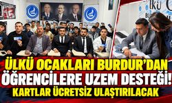 Ülkü Ocakları Burdur’dan Öğrencilere UZEM Desteği! Kartlar Ücretsiz Ulaştırılacak