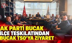 AK Parti Bucak İlçe Teşkilatından Bucak TSO’ya Ziyaret