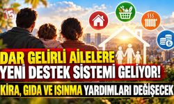 Dar Gelirli Ailelere Yeni Destek Sistemi Geliyor! Kira, Gıda ve Isınma Yardımları Değişecek