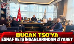 Bucak TSO’ya Esnaf ve İş İnsanlarından Ziyaret