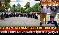 Başkan Ercengiz Gazilerle Buluştu: Şehit Yakınları ve Gaziler İçin Yeni Çalışma