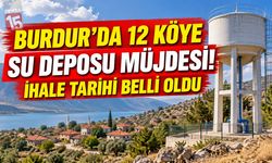 Burdur’da 12 Köye Su Deposu Müjdesi! İhale Tarihi Belli Oldu