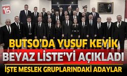 BUTSO’da Yusuf Keyik Beyaz Liste’yi Açıkladı: İşte Meslek Gruplarındaki Adaylar