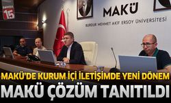 MAKÜ’de Kurum İçi İletişimde Yeni Dönem: MAKÜ Çözüm Tanıtıldı