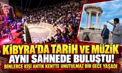 Kibyra’da Tarih ve Müzik Aynı Sahnede Buluştu! Binlerce Kişi Antik Kentte Unutulmaz Bir Gece Yaşadı