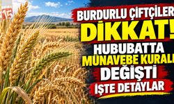 Burdurlu Çiftçiler Dikkat! Hububatta Münavebe Kuralı Değişti