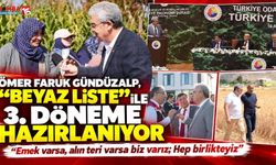 Ömer Faruk Gündüzalp Beyaz Liste ile 3. döneme hazırlanıyor