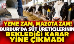 Burdur’da Süt Üreticilerinin Beklediği Karar Çıkmadı! Maliyetler Arttı, Fiyat Yine Belirlenemedi