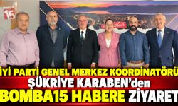 İYİ Parti Genel Merkez Koordinatörü Şükriye Karaben’den Bomba15 Haber’e Ziyaret