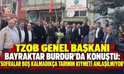 TZOB Başkanı Bayraktar Burdur’dan Seslendi: “Tarım, Modası Geçmeyen Tek Sektör”