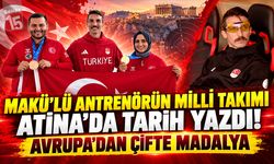 MAKÜ’lü Antrenörün Milli Takımı Atina’da Tarih Yazdı! Avrupa’dan Çifte Madalya