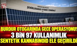 Burdur Otogarında Gece Operasyonu! 3 Bin 97 Kullanımlık Sentetik Kannabinoid Ele Geçirildi
