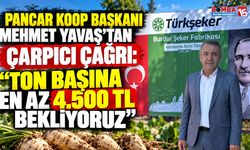 Pancar Koop Başkanı Mehmet Yavaş’tan Çarpıcı Çağrı: “Ton Başına En Az 4.500 TL Bekliyoruz”