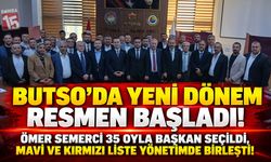 BUTSO’da Yeni Dönem Resmen Başladı! Ömer Semerci 35 Oyla Başkan Seçildi, Mavi Ve Kırmızı Liste Yönetimde Birleşti!