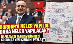 Burdur'da Hafızaları Tazeleyen Paylaşım! Adem Korkmaz El Yazısıyla Yapılanları ve Yapılacakları Tek Tek Sıraladı