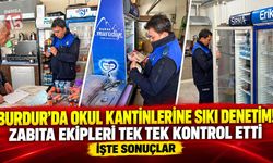 Burdur’da Okul Kantinlerine Sıkı Denetim! Zabıta Ekipleri Tek Tek Kontrol Etti: İşte Sonuçlar