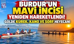 Burdur'da Su Sporları Heyecanı! MAKÜ, Burdur Gölü'nü Sporla Canlandırıyor