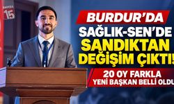 Burdur’da Sağlık-Sen’de Sandıktan Değişim Çıktı! 20 Oy Farkla Yeni Başkan Belli Oldu