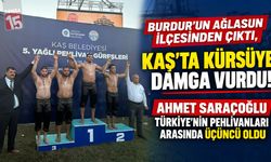 Burdur’un Ağlasun İlçesinden Çıktı, Kaş’ta Kürsüye Damga Vurdu!