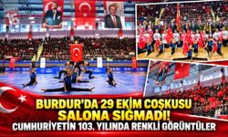 Burdur’da 29 Ekim Coşkusu Salona Sığmadı! Cumhuriyetin 103. Yılında Renkli Görüntüler