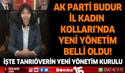 AK Parti Burdur İl Kadın Kolları'nda yeni yönetim kurulu belli oldu!
