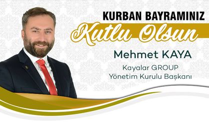 Mehmet Kaya'dan Kurban Bayramı mesajı