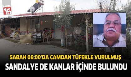 Denizli'de adam percereden açılan ateşle hayatını kaybetmiş