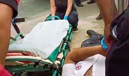 Mesaiye gelen otobüs şoförü yere yığıldı