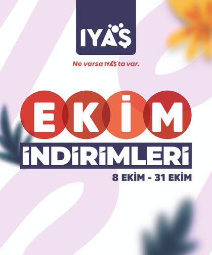 IYAŞ Marketlerde Ekim Ayına Özel İndirimler Başladı!
