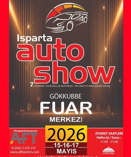 Isparta Auto Show Başlıyor!