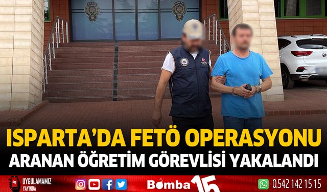 FETÖ'den 6 yıl 3 ay hapis cezası ile aranan ihraç öğretim görevlisi yakalandı