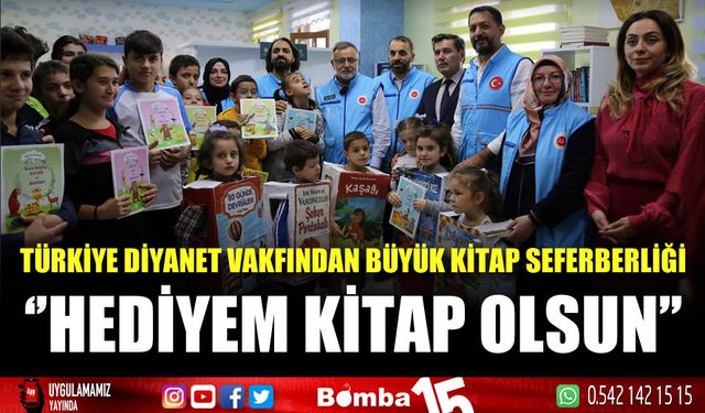 Türkiye Diyanet Vakfı'ndan büyük kitap seferberliği