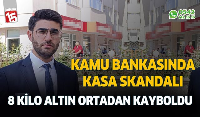 Afyonkarahisar'da kiralık kasa skandalı. 8 kilo altınyok.