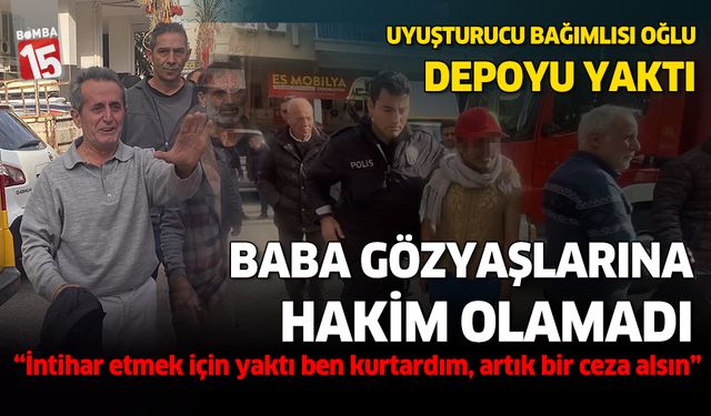 Antalya'da babanın zor anları; İntihar etmek için yaktı, ben kurtardım. Artık bir ceza alsın