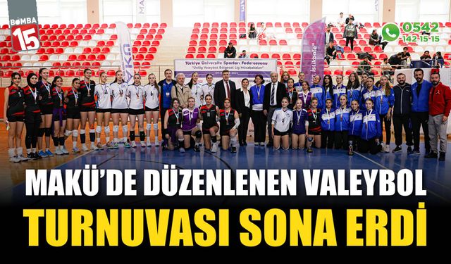 Türkiye Üniversite Sporları Federasyonu Voleybol Bölgesel Lig Müsabakaları sona erdi