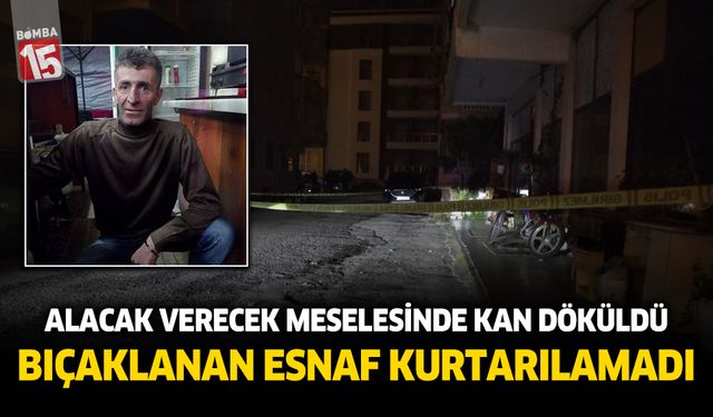 Antalya'da alacak verecek meselesinde kan aktı. 1 kişi hayatını kaybetti