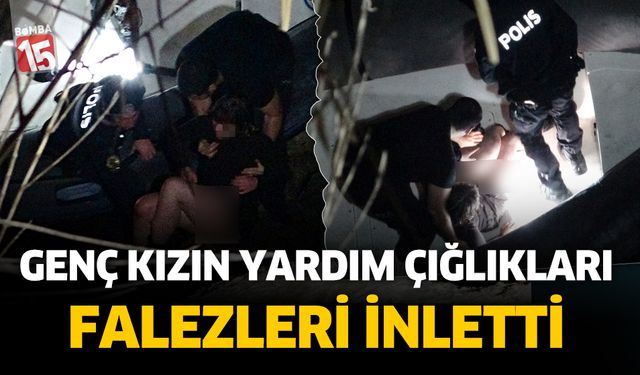 Antalya'da genç kızın yardım çığlıkları falezleri inletti