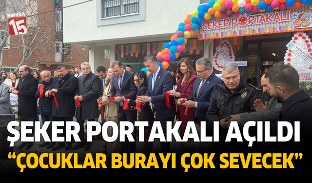 Burdur Şeker Portakalı çocuk oyun atölyesi açıldı