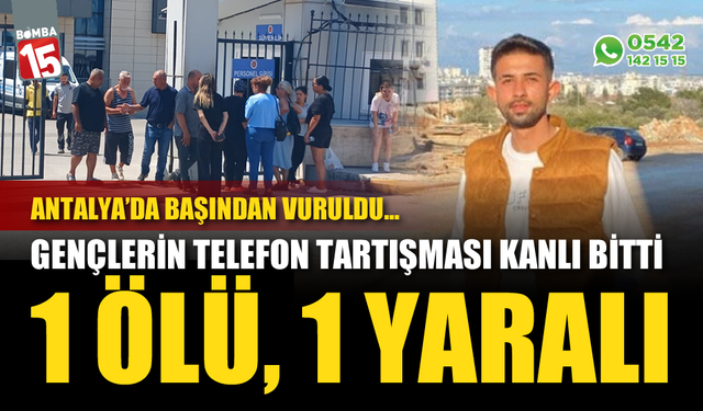 Gençlerin telefonda başlayan tartışması kanlı bitti