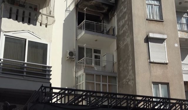 Antalya’da apartman dairesinde yangın: 1 yaralı