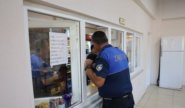 Çivril Belediyesi öğrencilerin sağlığını korumak için kantin denetimlerini sürdürüyor