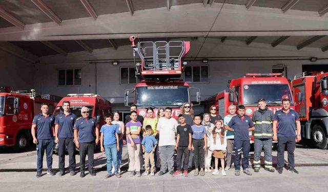 Denizli OSB Yönetimindem İtfaiye Haftasına özel anlamlı ziyaret