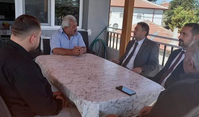 Emirdağ Müftüsü Eker’den Kıbrıs Gazisi Ali Yüksel’e ziyaret