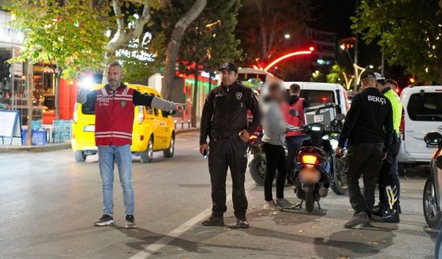 Isparta’da motosiklet ve motorlu bisikletlere yönelik denetim
