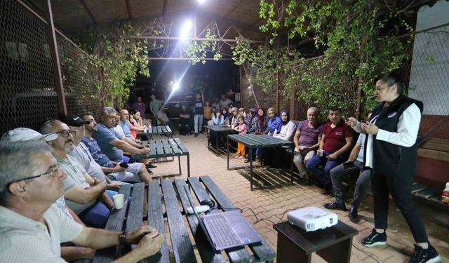 Kepez’de site sakinlerine afet farkındalık eğitimi