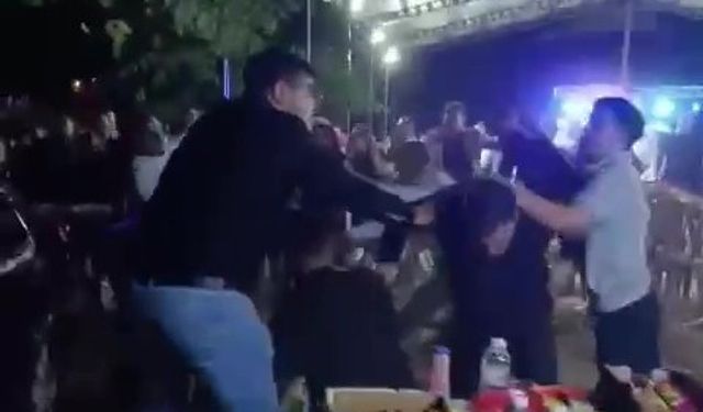 Nişan eğlencesinde sandalyeler havada uçuştu: 6 yaralı