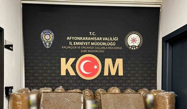 Polis 60 bin adet makaron ele geçirdi