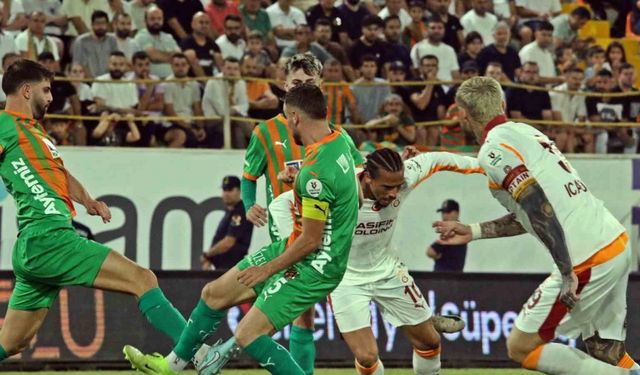 Trendyol Süper Lig: Corendon Alanyaspor: 0 - Galatasaray: 1 (Maç sonucu)
