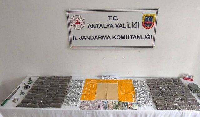 Alanya’da uyuşturucu operasyonu: 2 tutuklama